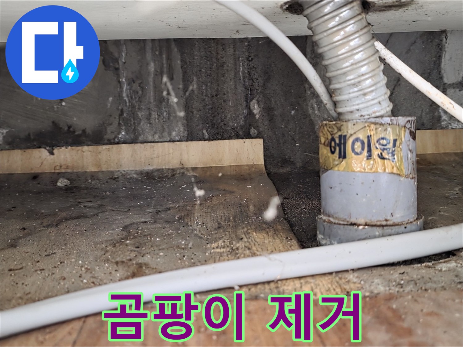 남양주 진건읍 사릉리 누수 공사 후 곰팡이 제거 작업 - 꼼꼼한 시공으로 재발을 방지하는 누수탐지 전문 업체입니다.