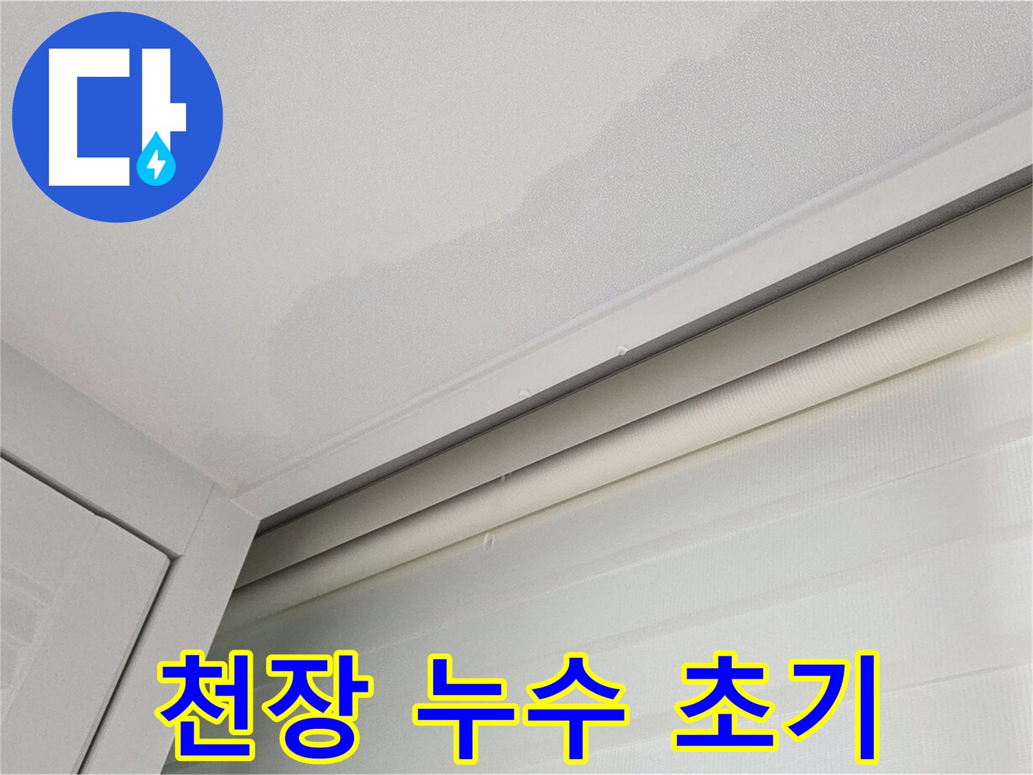 양주 삼숭동 아파트 천장 누수 - 초기 누수 상황 진단