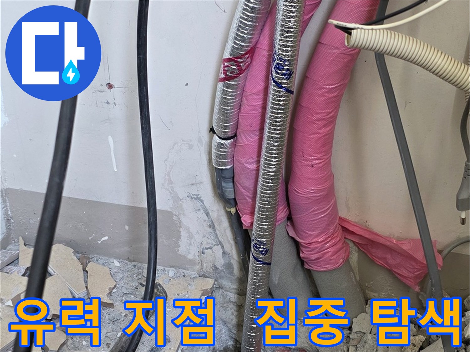 양주 삼숭동 양주자이 (78-30) - 누수 유력 지점, 집중적인 탐색 작업 시작!