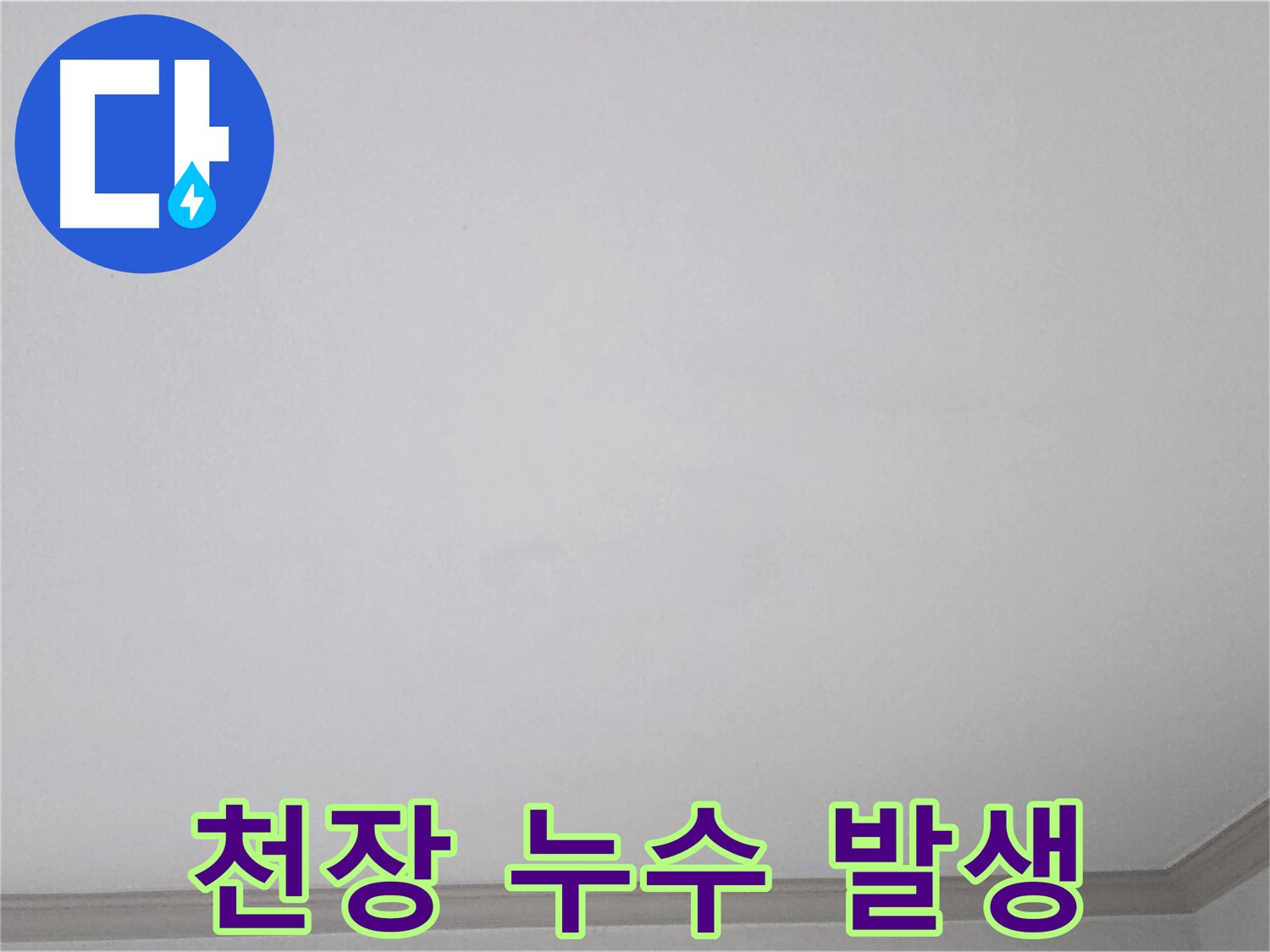 인천 논현동 논현주공1단지 아파트 천장 누수 - 누수 발생 위치 특정 및 원인 분석