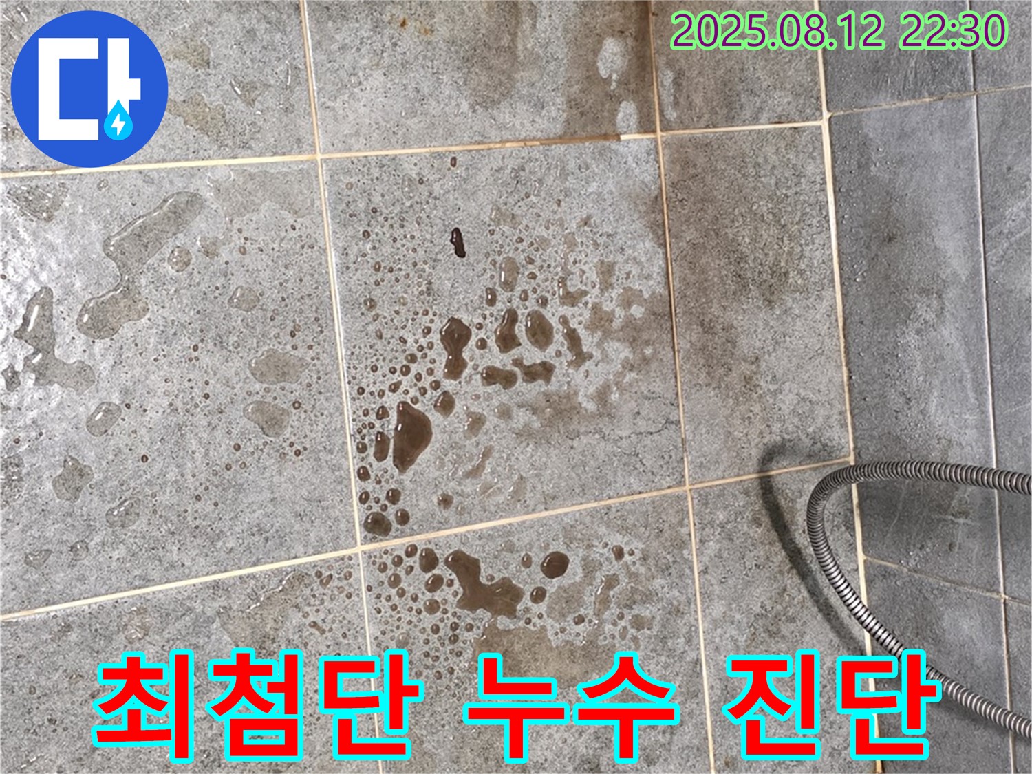 최첨단 누수 진단 - 정밀 장비로 숨겨진 누수 지점 찾아내기
