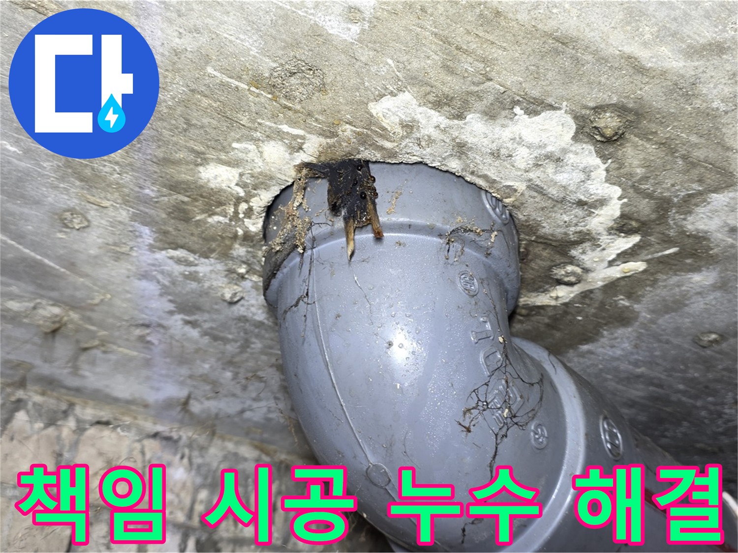 수유동 삼광빌라 누수 - 책임 시공으로 완벽하게 해결된 누수