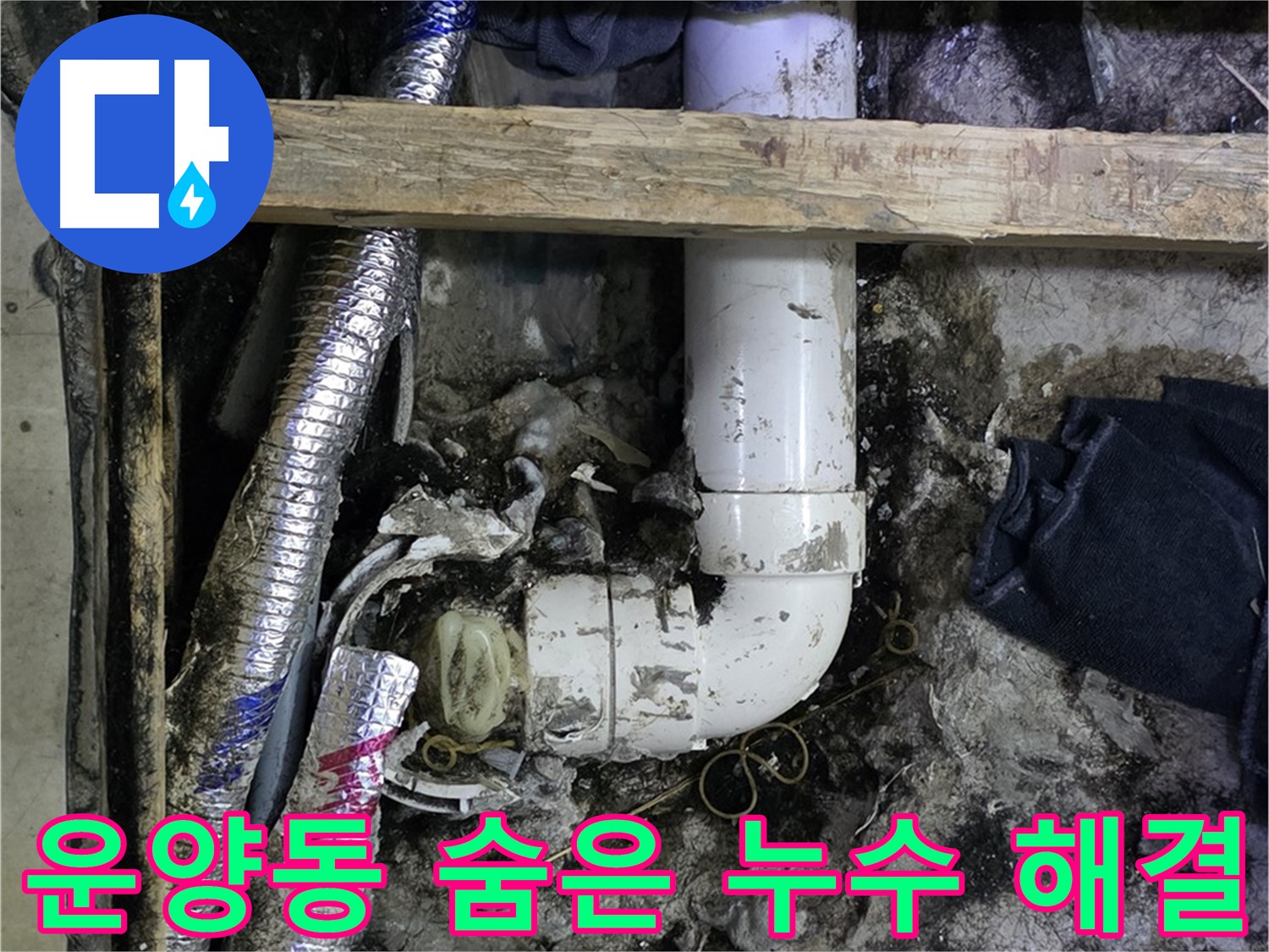 김포 운양동 누수 현장 - 정밀 탐지로 숨은 누수 해결