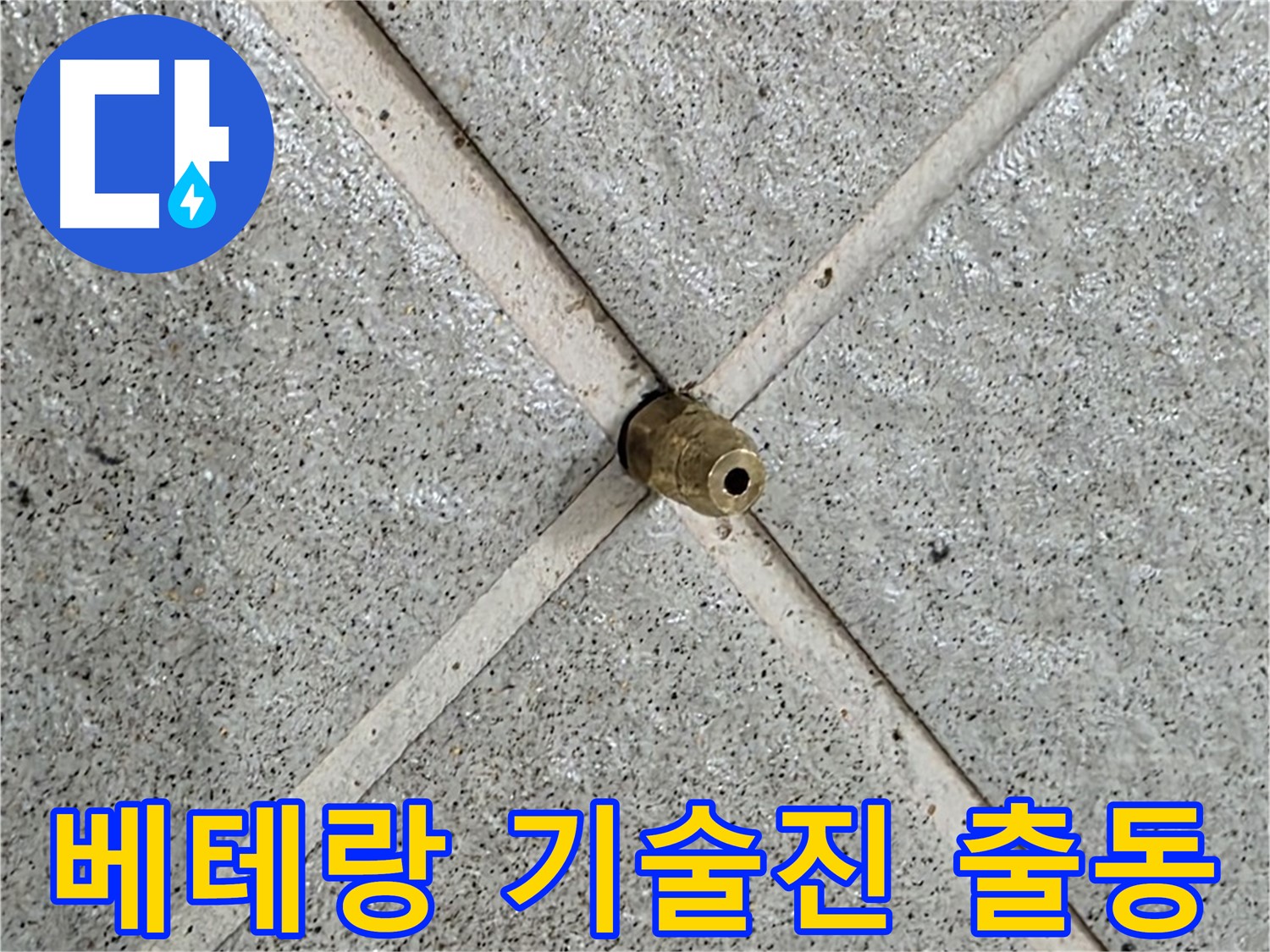 분당 운중동 산운마을 누수 - 베테랑 기술진이 누수 문제 해결 중