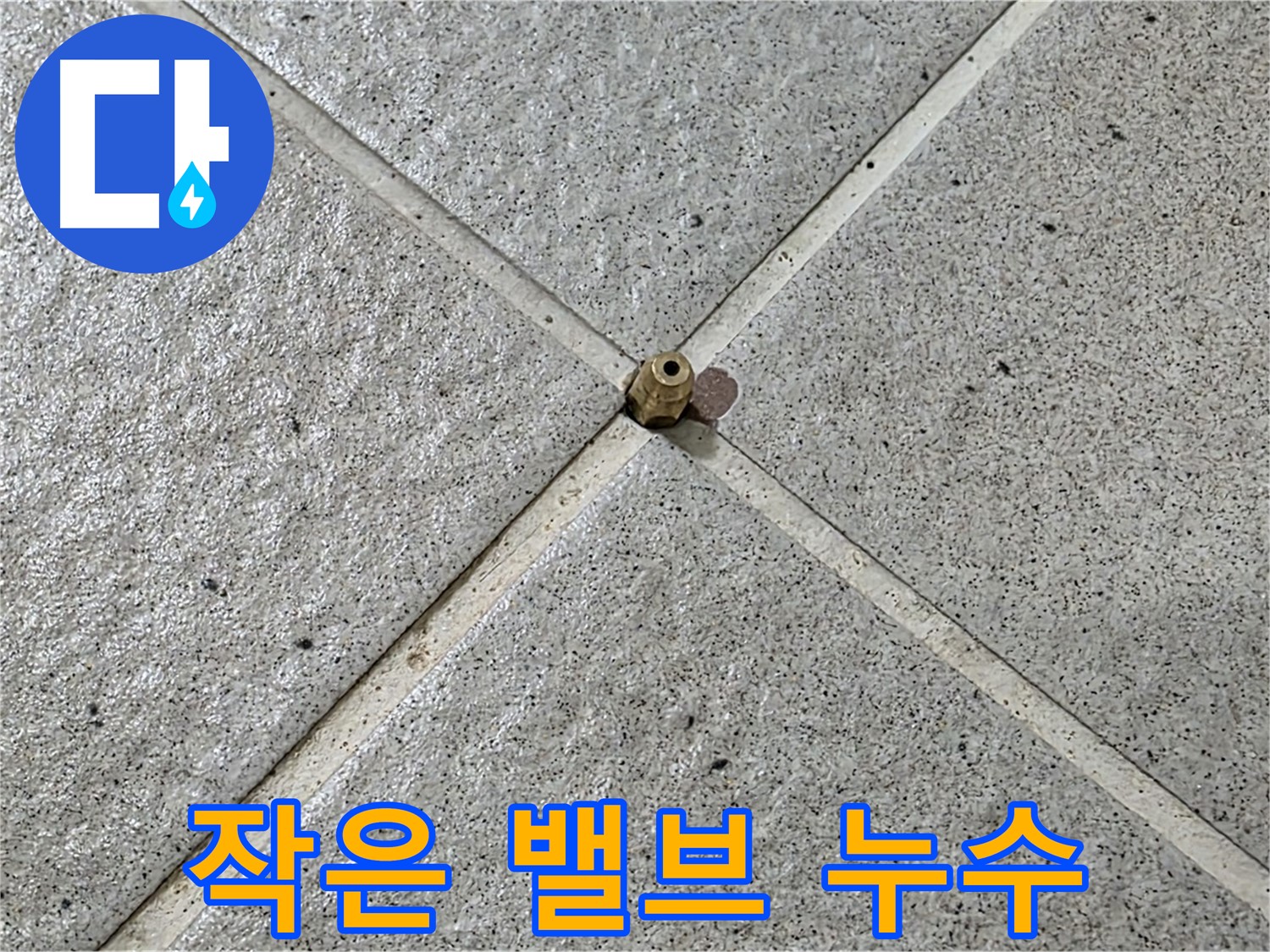 작은 밸브에서 시작된 누수 - 분당구 운중동 해결!