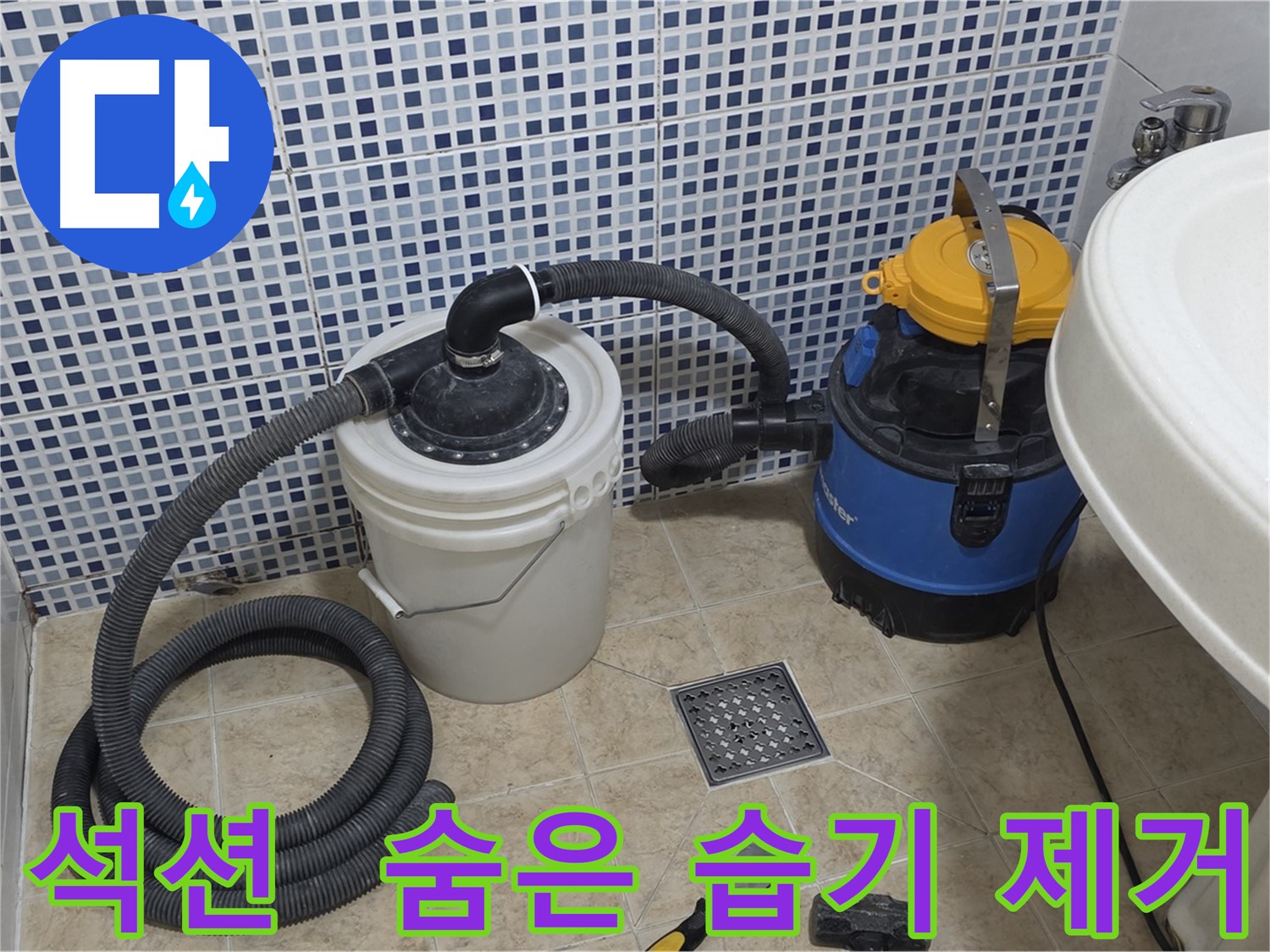 석션 장비로 숨은 습기 제거 - 장기적인 누수 및 곰팡이 예방