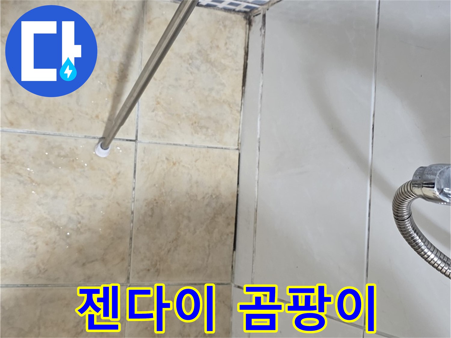 욕실 젠다이 곰팡이 - 곰팡이 재발 - 누수 원인