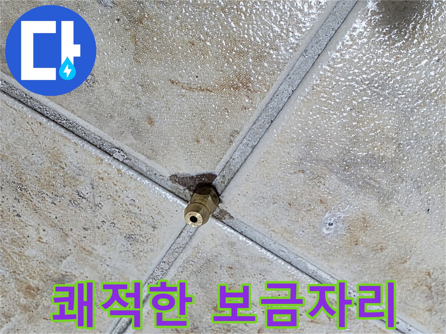 타일 틈새 누수 - 쾌적한 보금자리