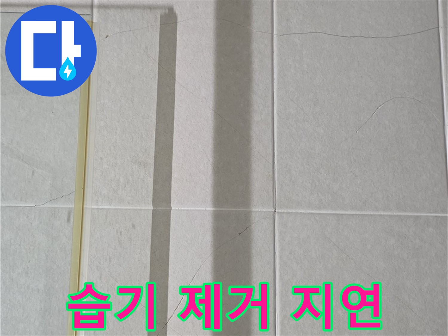 분당 운중동 산운마을 샤워부스 - 샤워 후 습기 제거 지연으로 인한 초기 습기 문제