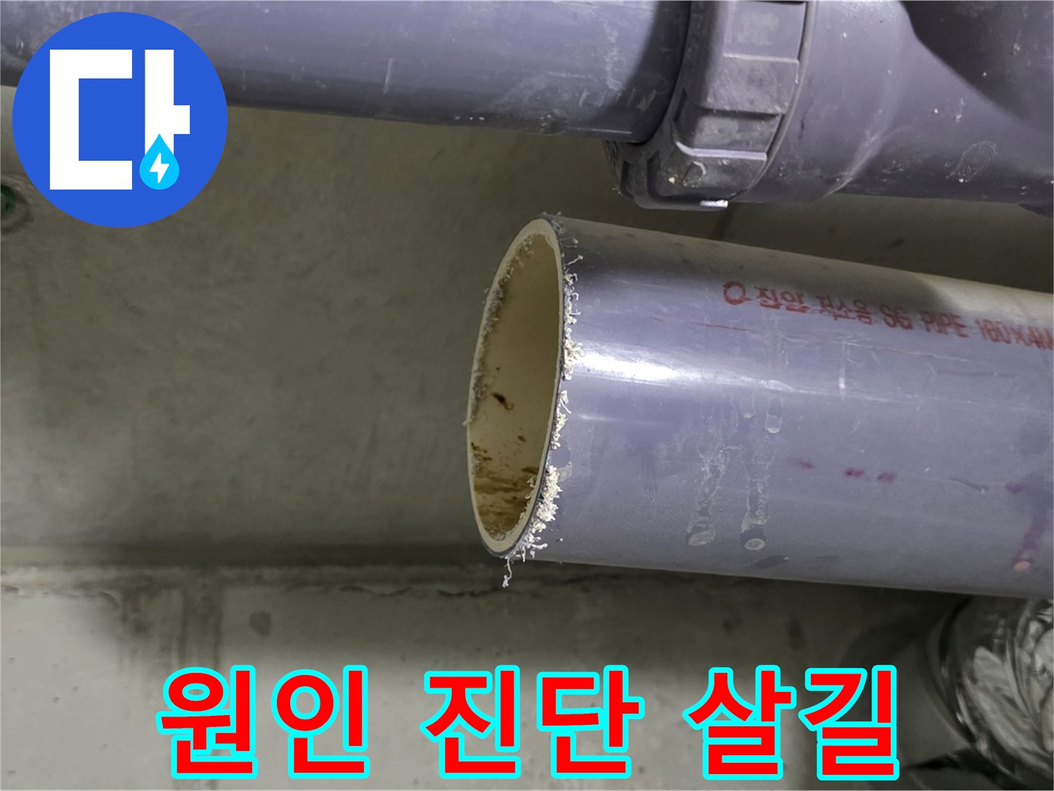 운중동 산운마을 아파트 누수 현장 - 첨단 장비를 사용하여 누수 지점을 정확하게 진단하는 모습 - 정확한 진단만이 살길입니다!