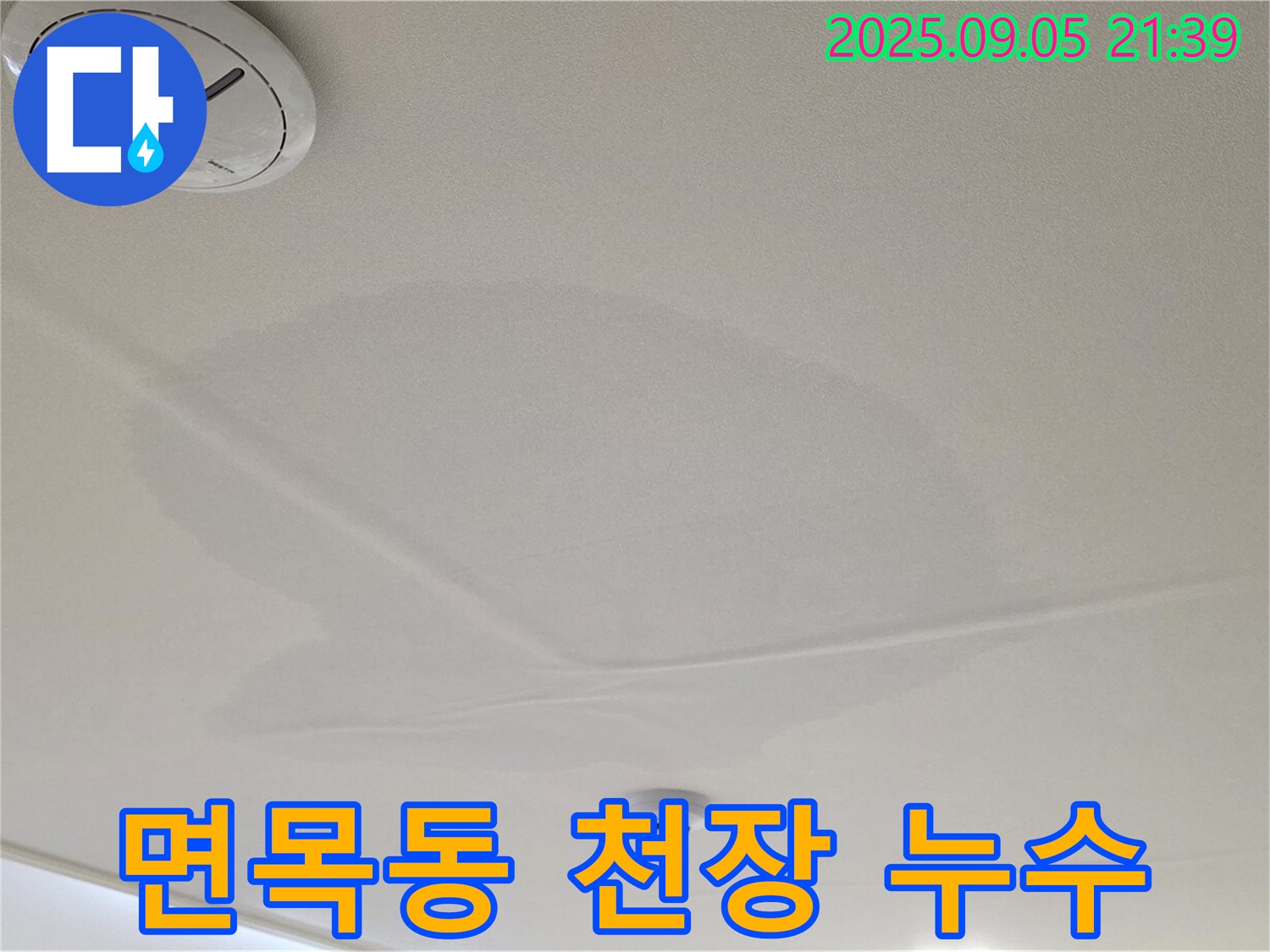 면목동 센트럴아이파크 아파트 천장 누수 발생 - 누수 탐지 후 정확한 원인 파악 및 해결 과정