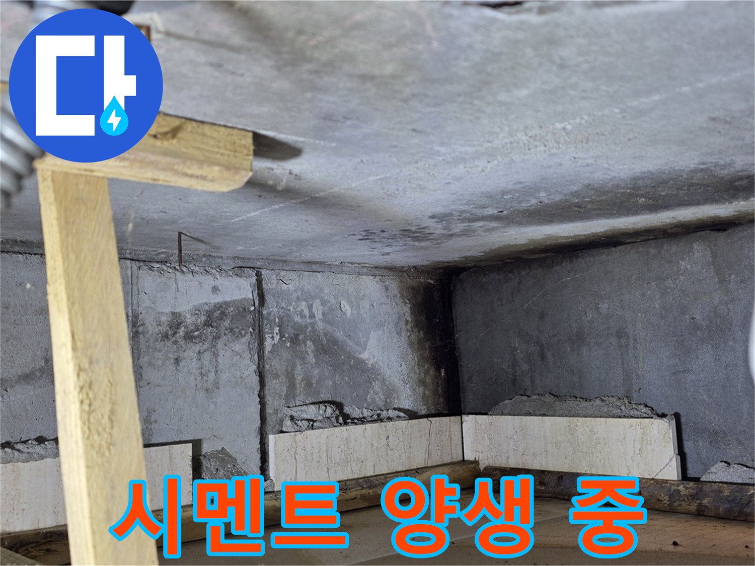 욕조 조적 시멘트 양생 - 튼튼한 욕조를 위한 숙성의 시간