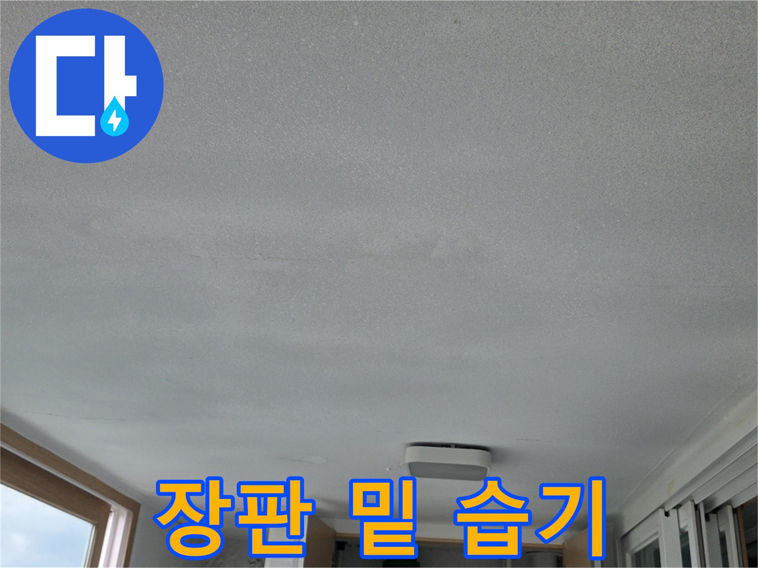 포천 일동 누수 - 천장 누수, 장판 밑까지 젖었네!
