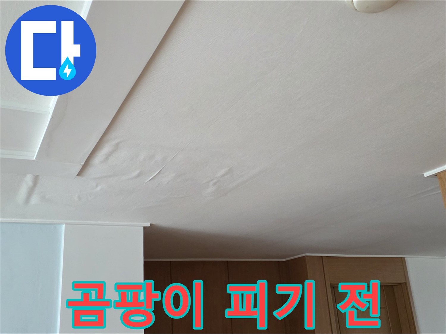 포천 일동 아파트 누수 - 곰팡이 발생 전 누수 해결
