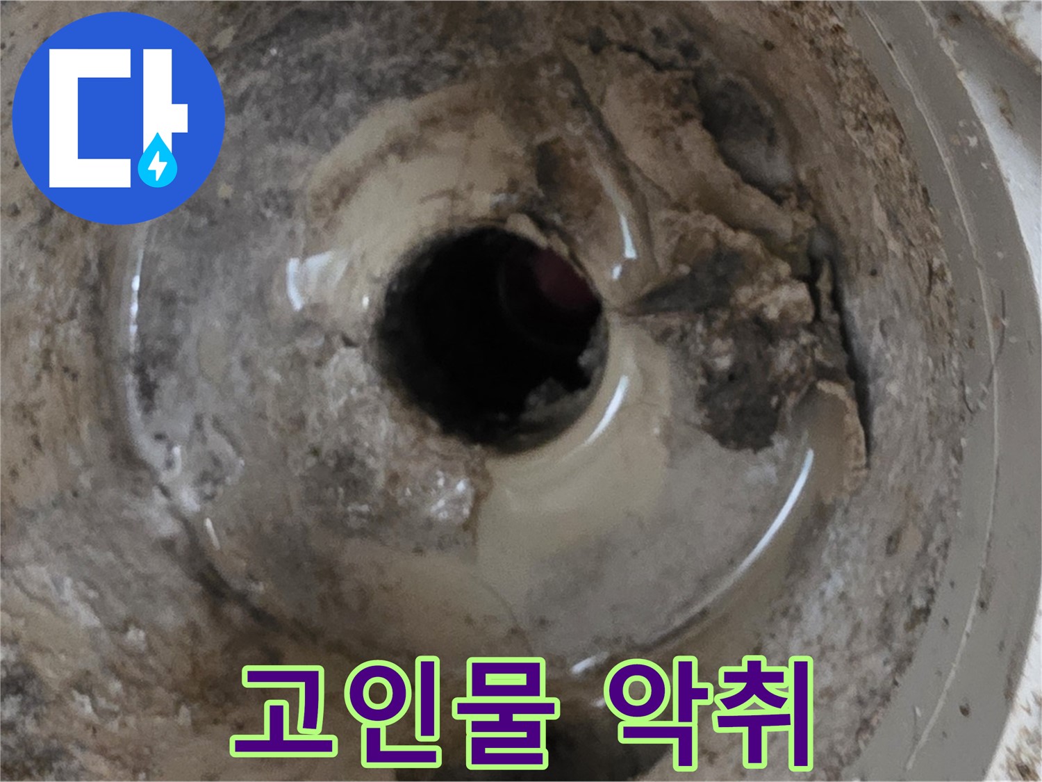 포천시 일동면 기산베스트빌 아파트 - 베란다 배수구 물 고임, 썩는 냄새, 누수 가능성 진단!