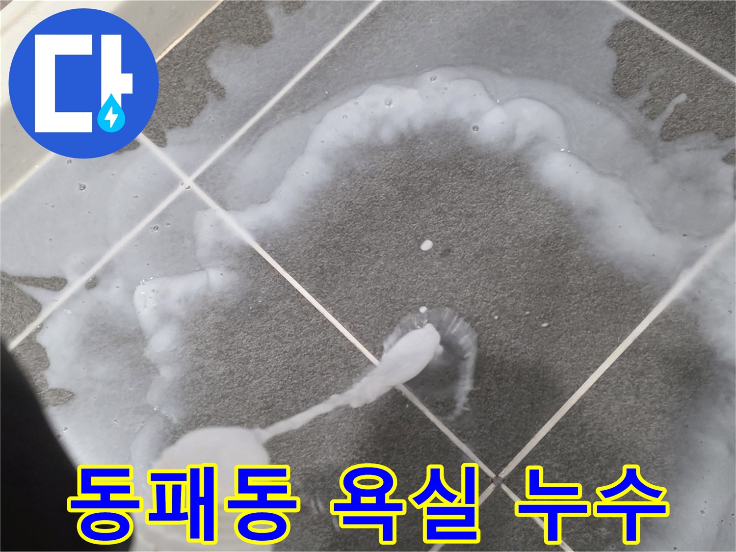 파주시 동패동 아파트 욕실 누수 해결 - 3회 침투 방수 시공으로 완벽 방수