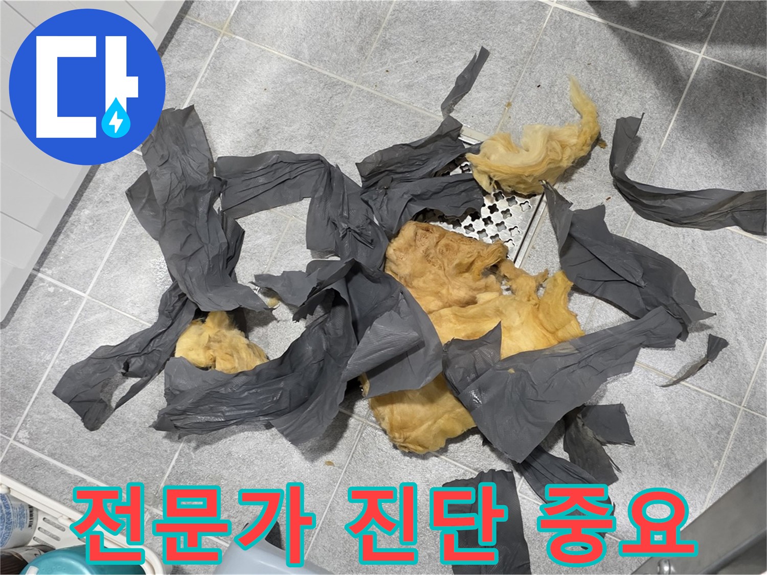 젖은 방음재 제거 - 전문가의 꼼꼼한 진단