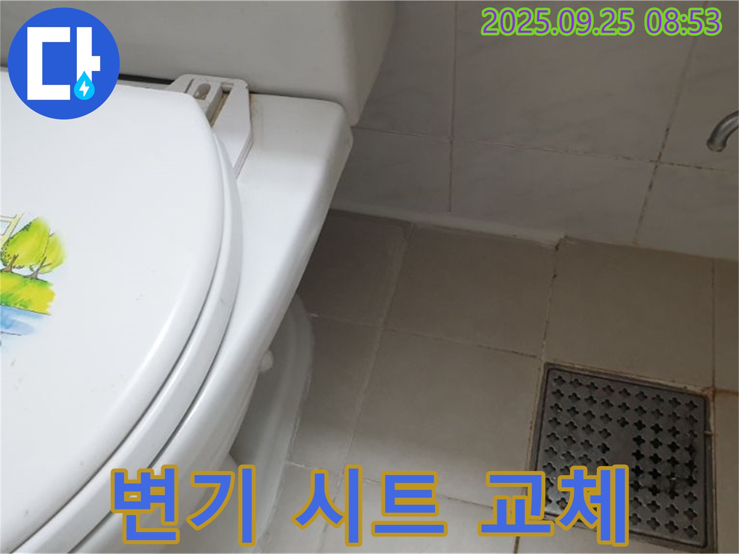 양주 가납리 변기 누수 - 깨진 변기 시트, 새 시트로 교체하여 쾌적하게!