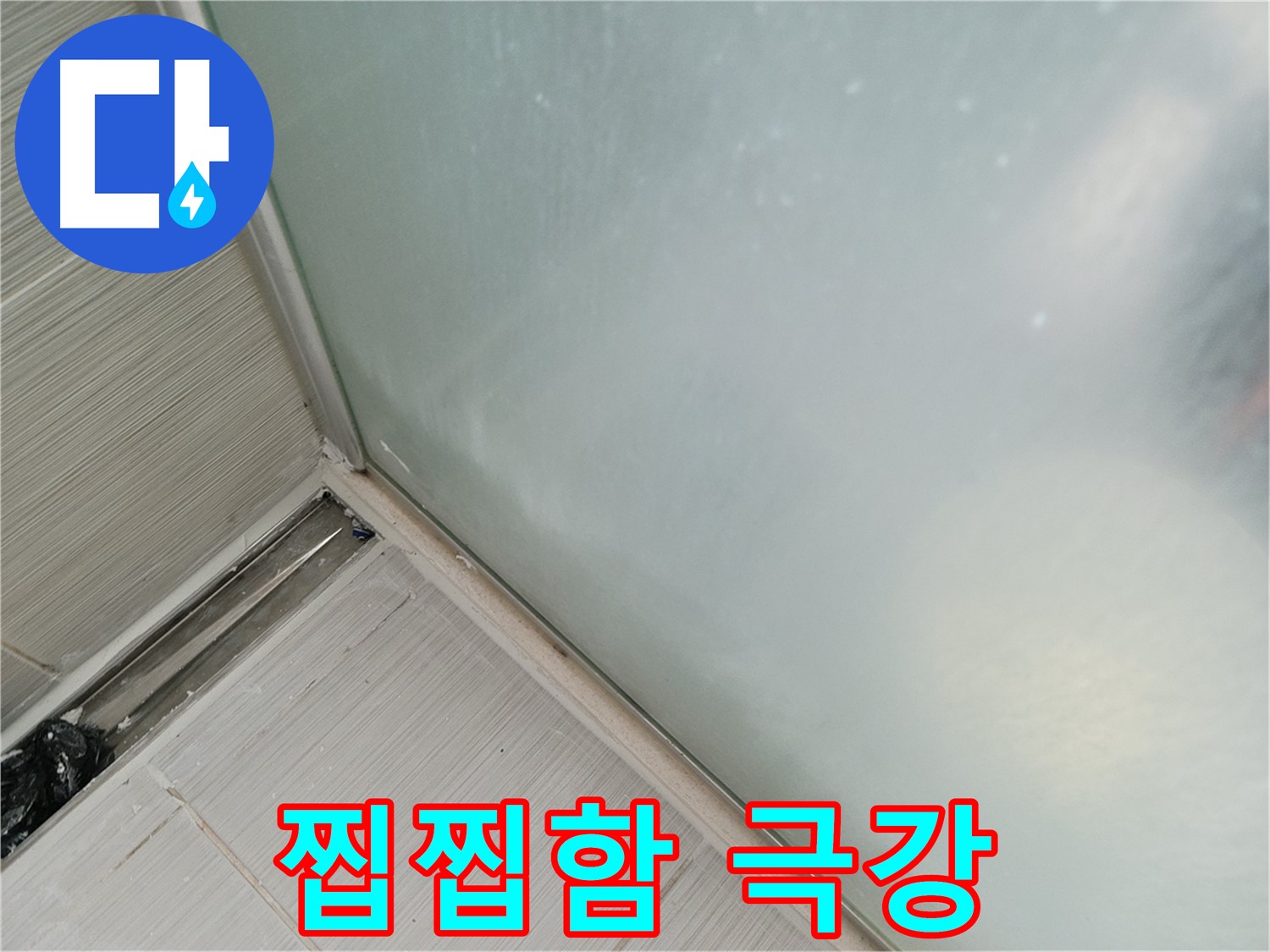 샤워부스 누수 - 곰팡이 - 찝찝함 극강