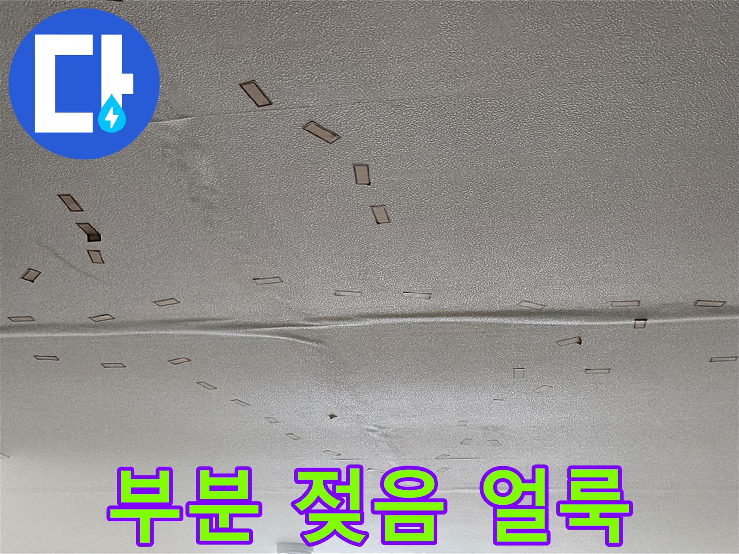 현대시티 아파트 - 부분적인 젖음과 얼룩 - 긴급 누수 탐지 및 원인 분석