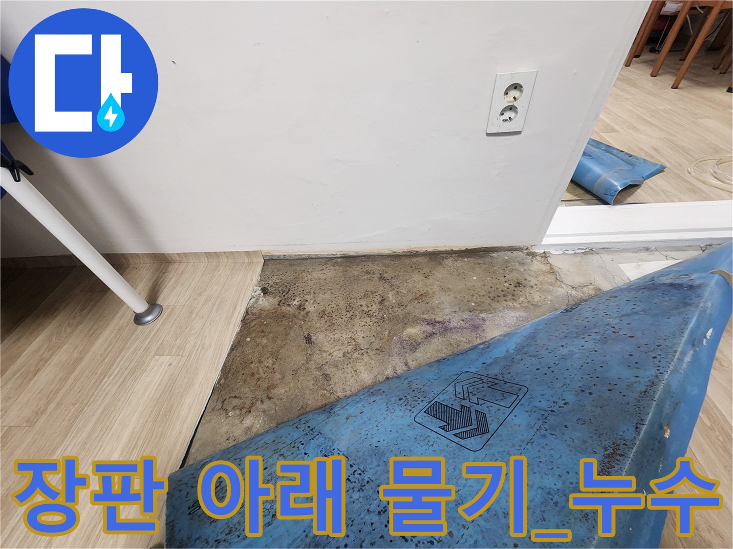 노원구 화장실 누수 - 장판 아래 물기 발견 - 긴급 점검 필요