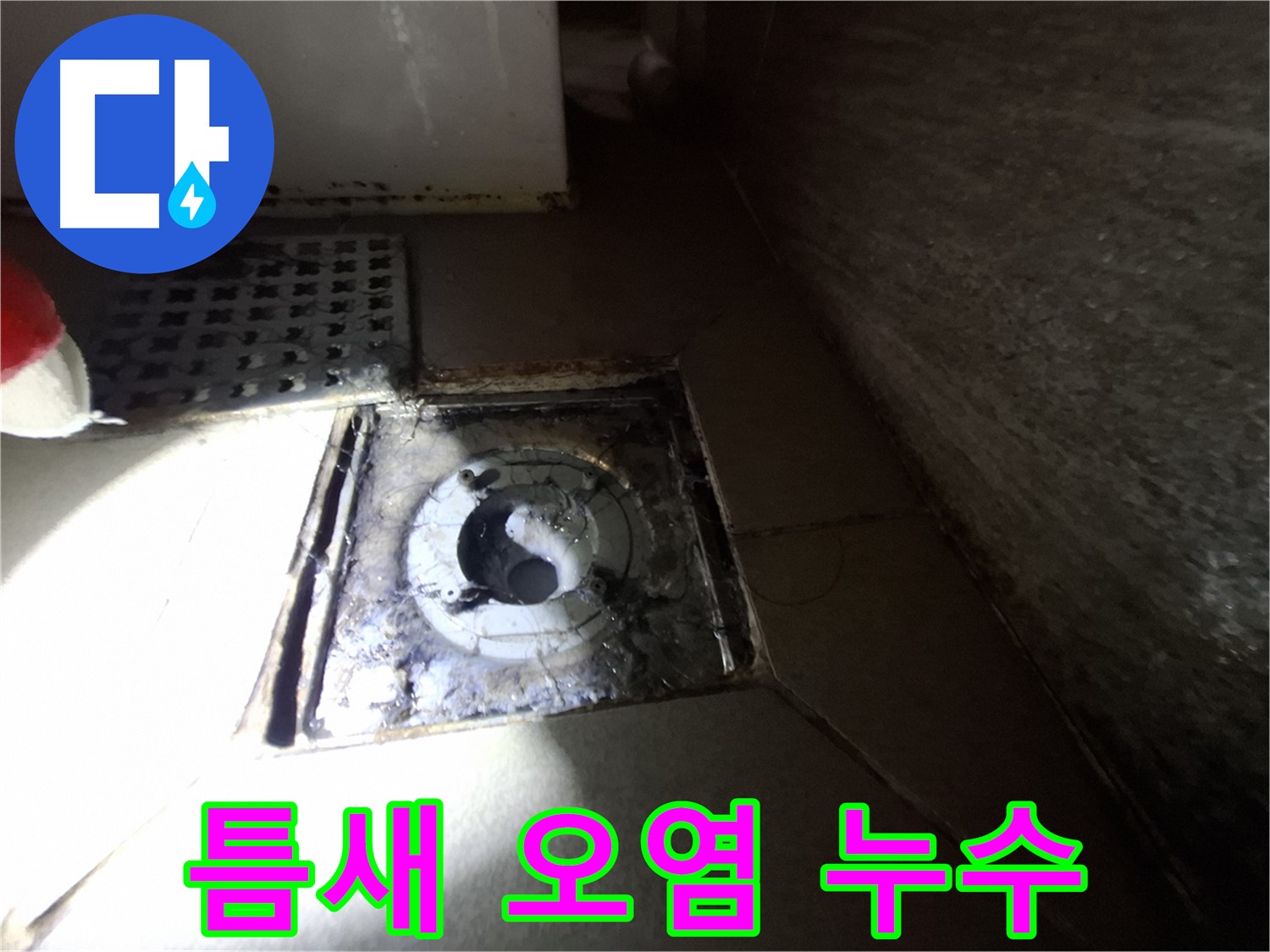 경기 성남 봇들마을 욕실 틈새 오염 - 누수 점검, 복합적인 문제 해결 필요