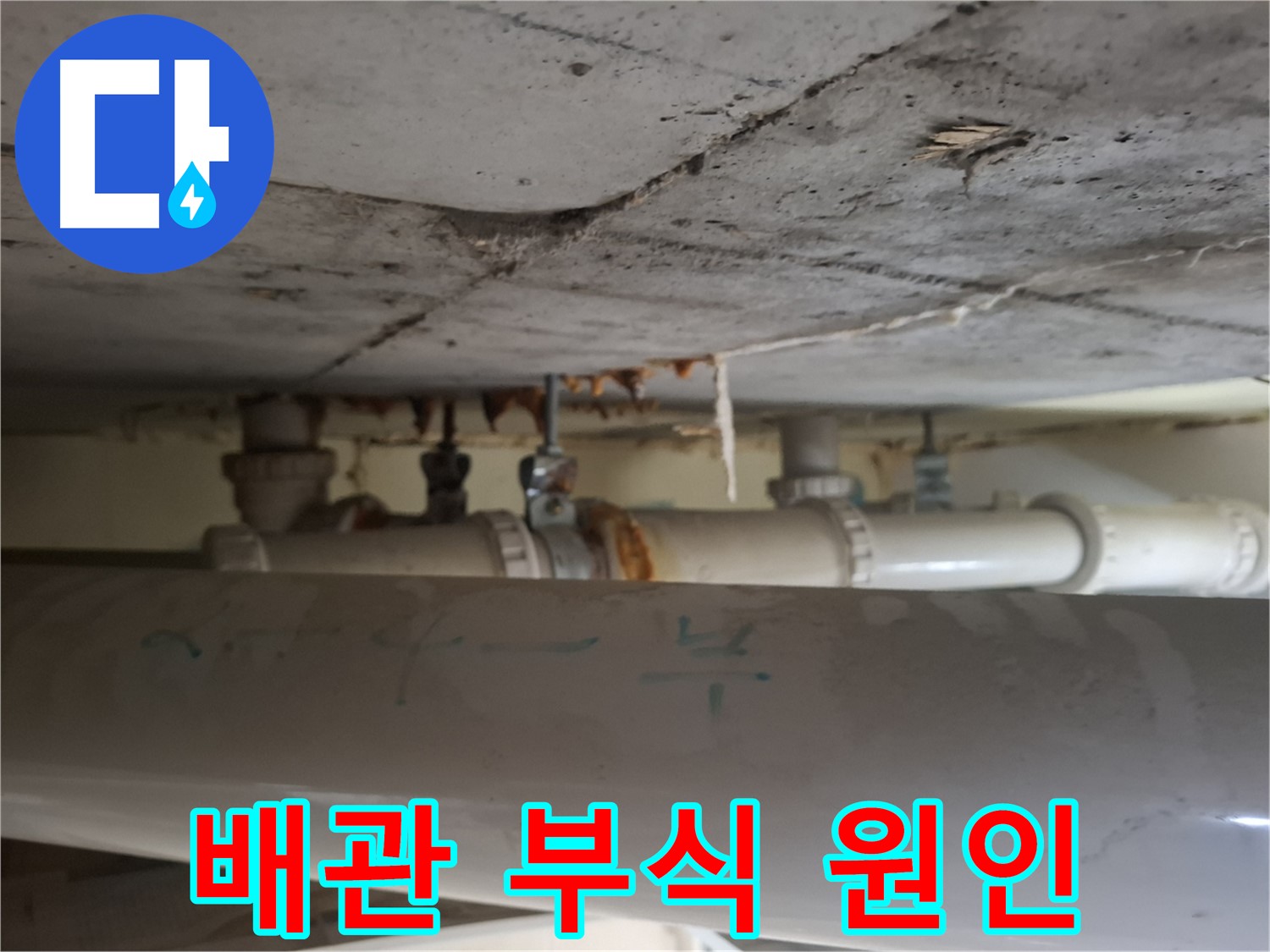 분당 삼평동 봇들마을 아파트 - 천장 배관 부식 진행 원인 심층 분석