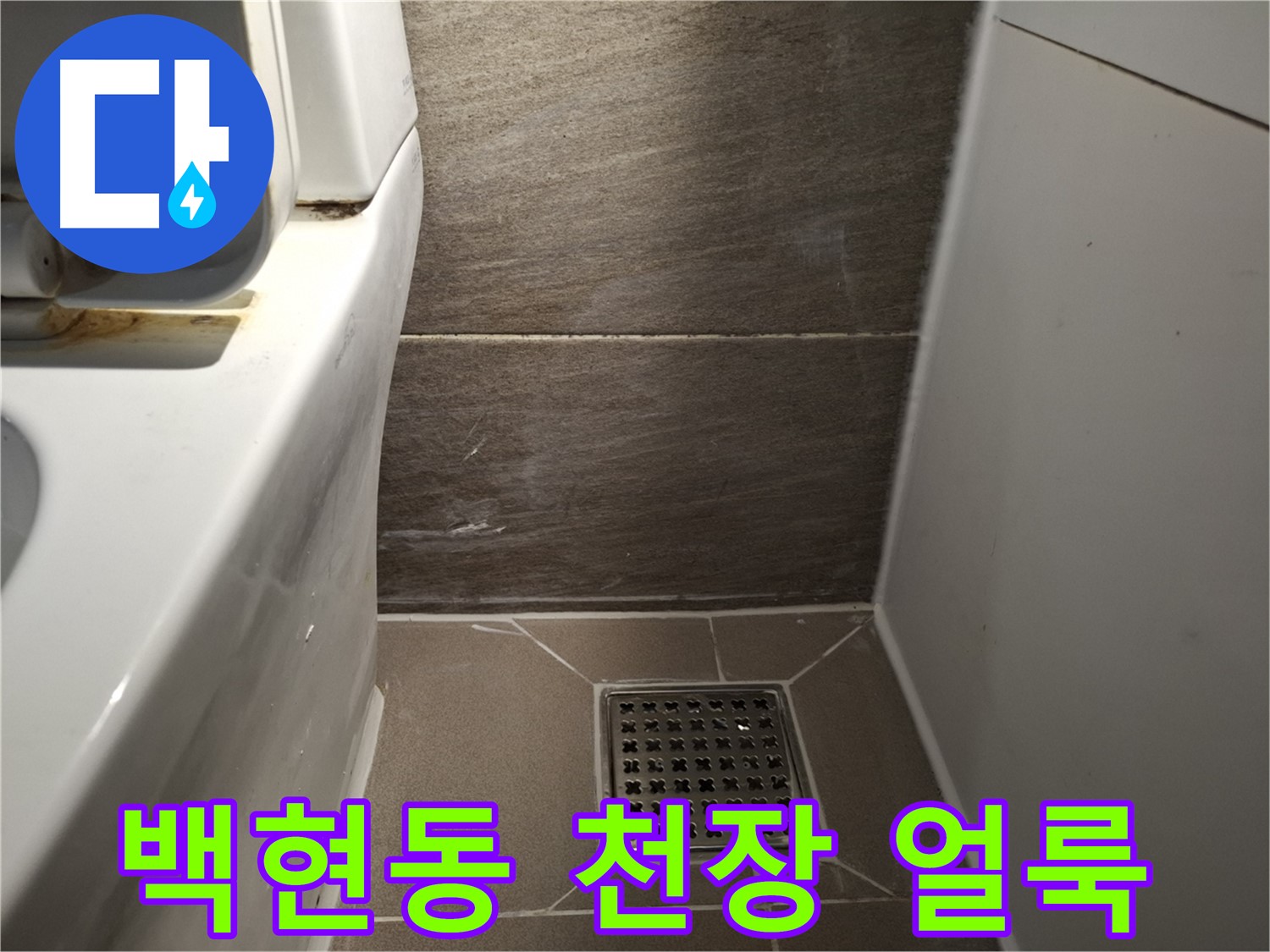 판교 백현동 천장 얼룩덜룩 - 윗집 문제 의심