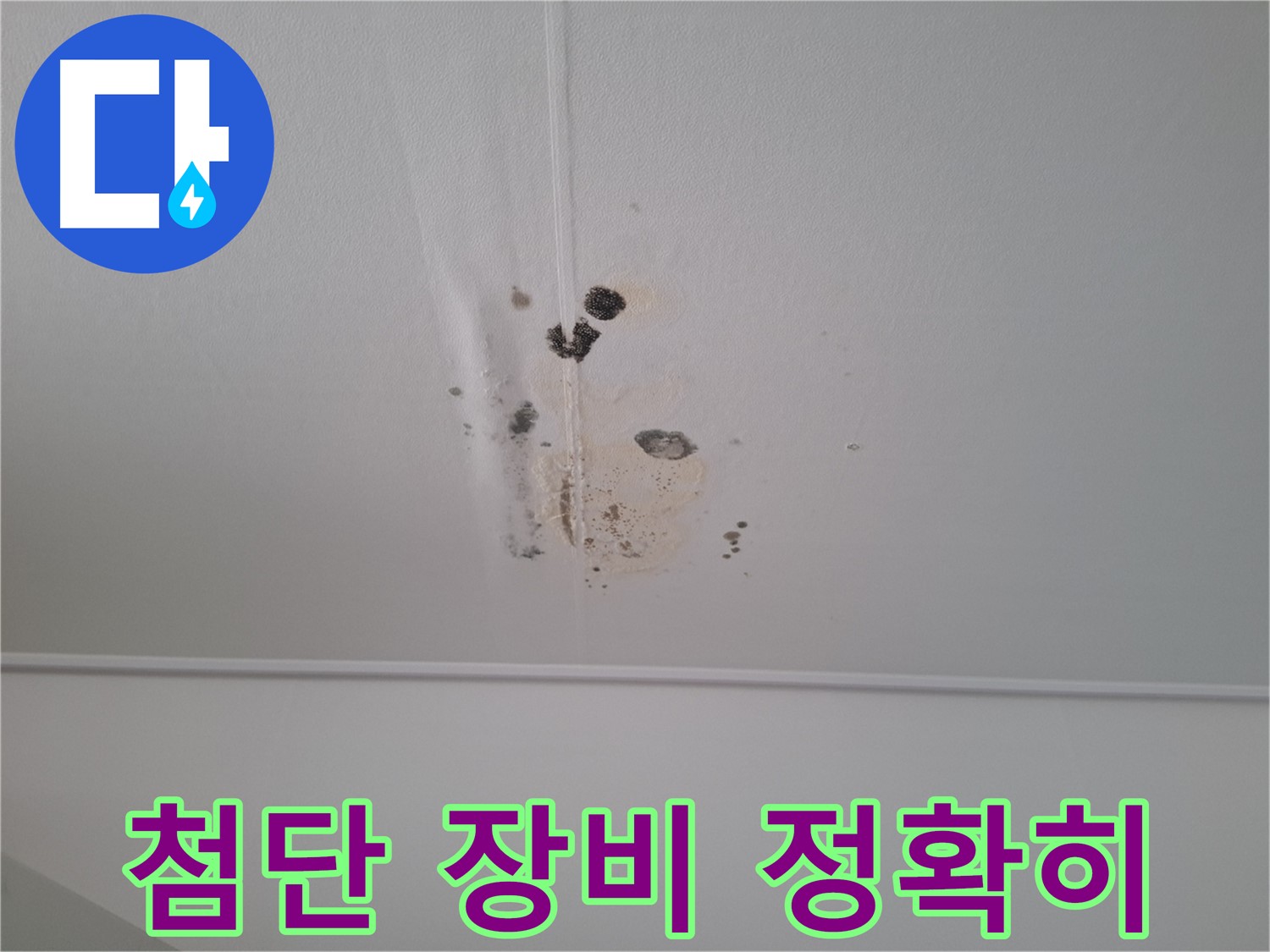 판교 봇들마을 2단지 아파트 - 첨단 장비를 사용하여 숨겨진 누수 지점까지 정확하게 찾아냅니다.