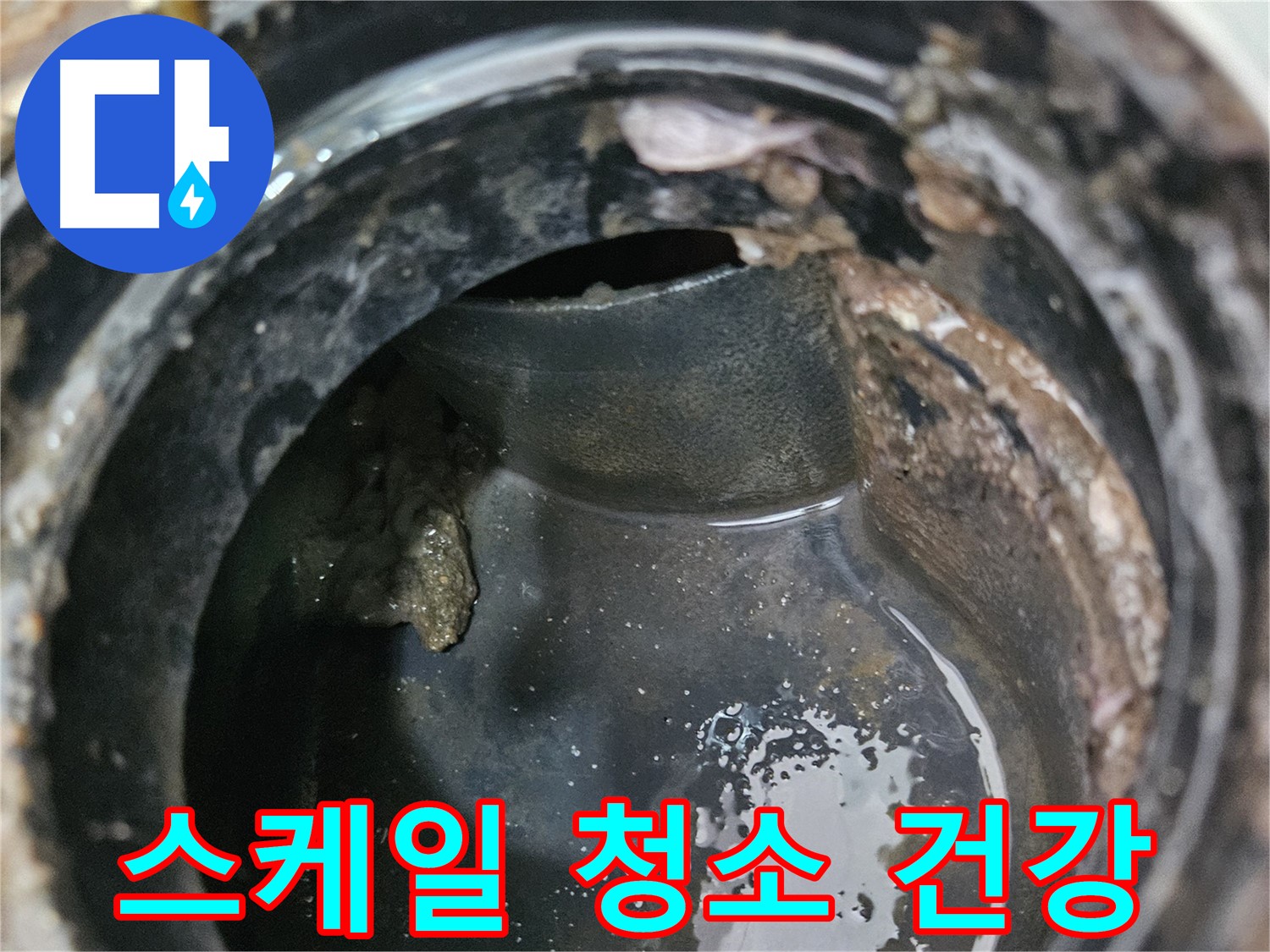 배관 내부 스케일 - 깨끗하게 청소하고 건강하게