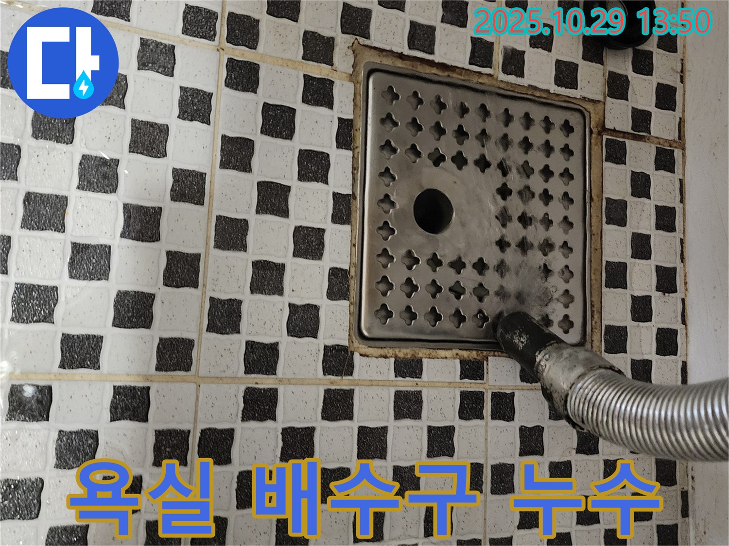 양주시 산북동 욕실 배수구 누수 문제 - 꼼꼼한 누수 점검과 확실한 해결
