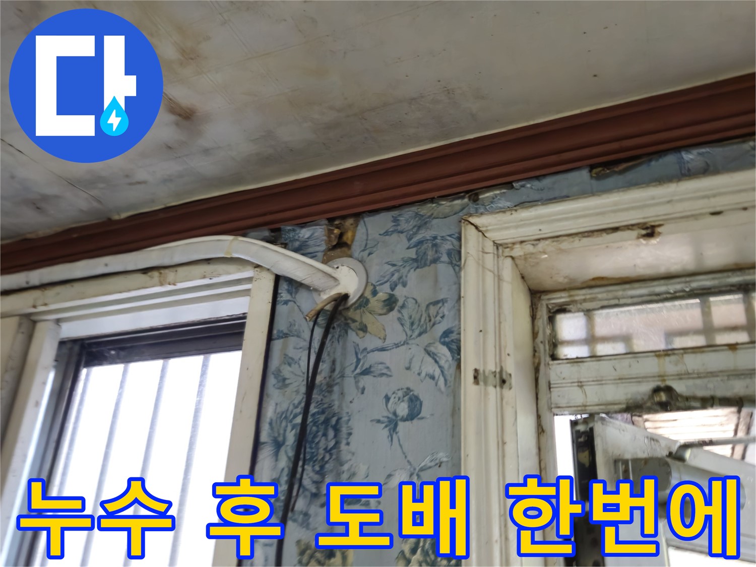 누수 해결부터 도배까지 한번에 - 용산구 청파동 원스톱 서비스