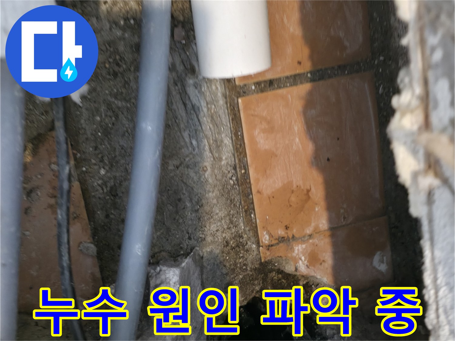 신림동 누수 공사 - 누수 원인 꼼꼼하게 파악 중 - 빠른 해결 약속
