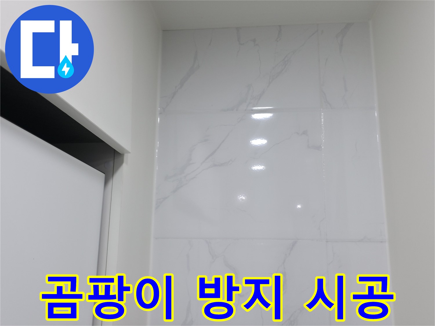 실리콘 시공 - 곰팡이 방지 기능