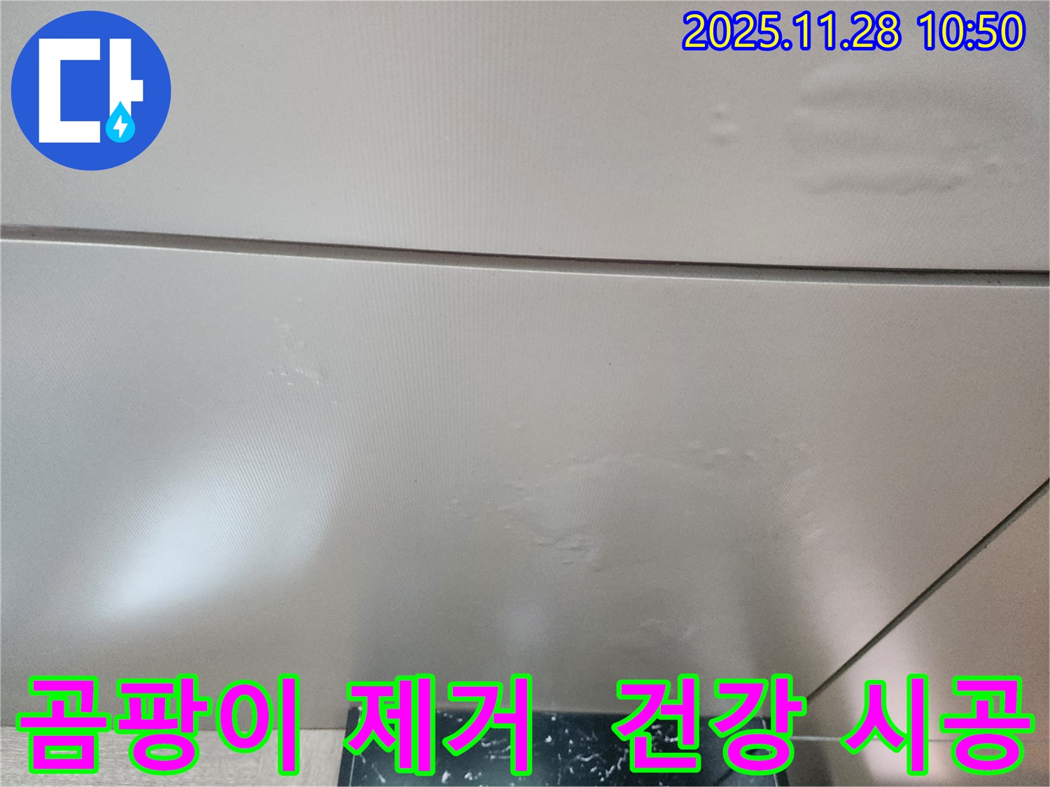 포천시 신북면 금동리 - 곰팡이 제거와 함께 누수 문제까지 해결하여 건강하고 쾌적한 공간을 만들어 드립니다.
