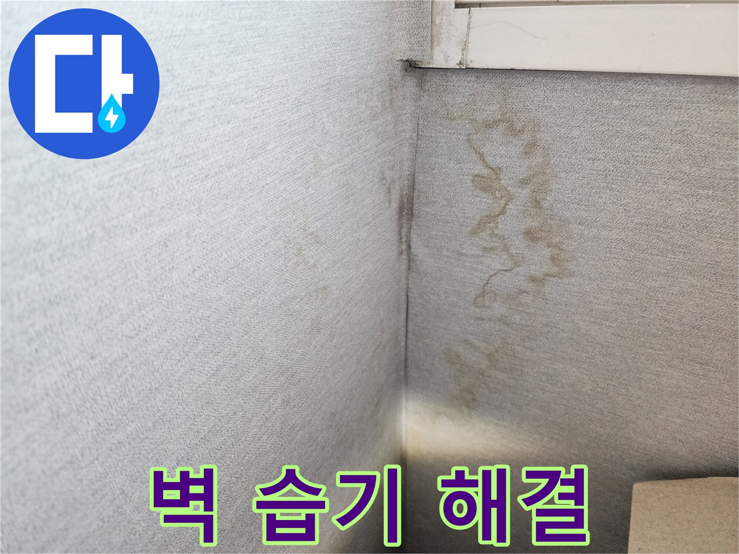 수원 누수, 장안구 삼성아파트 벽면 습기 해결 - 누수 문제 해결 전문가에게 맡기세요.