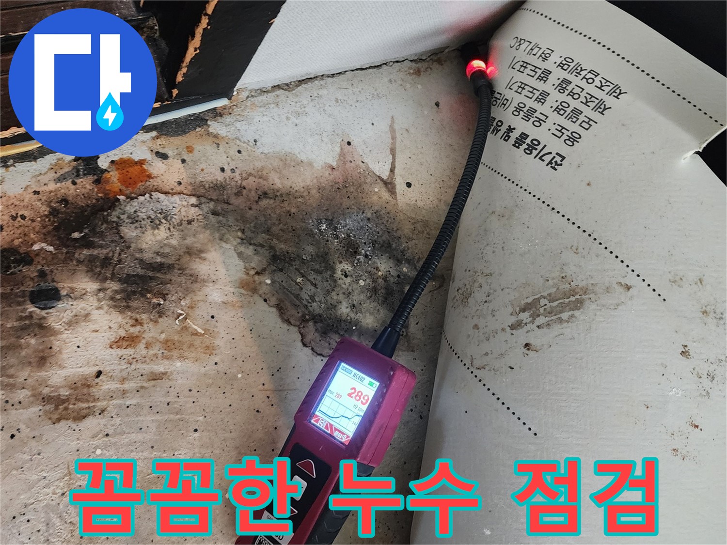 광진구 누수탐지 - 자양동 곰팡이 문제, 꼼꼼한 점검으로 확실하게 해결