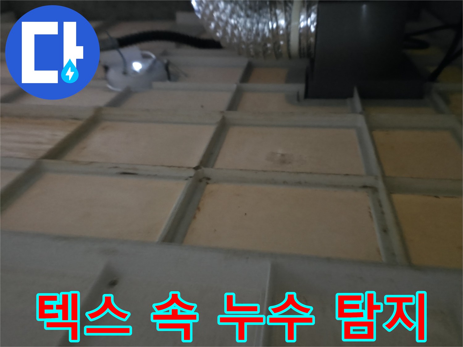 화성시 향남 - 첨단 장비로 텍스 속 숨겨진 누수 탐지