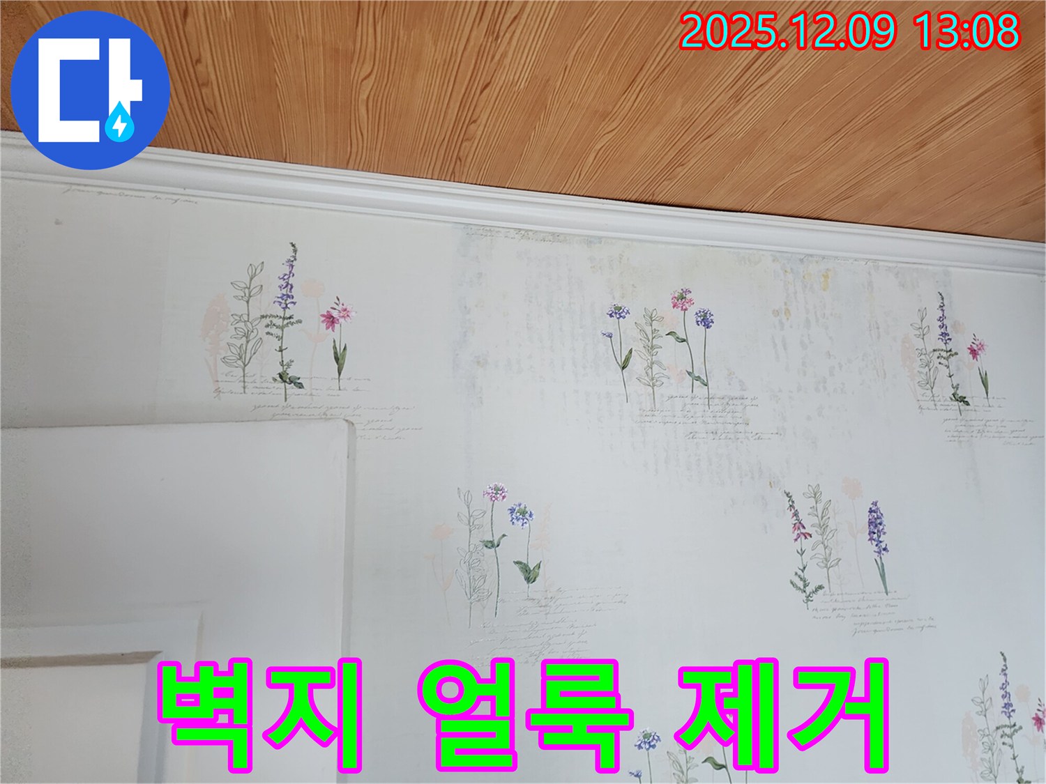 벽지 얼룩 제거 - 누수 해결 - 완벽 시공