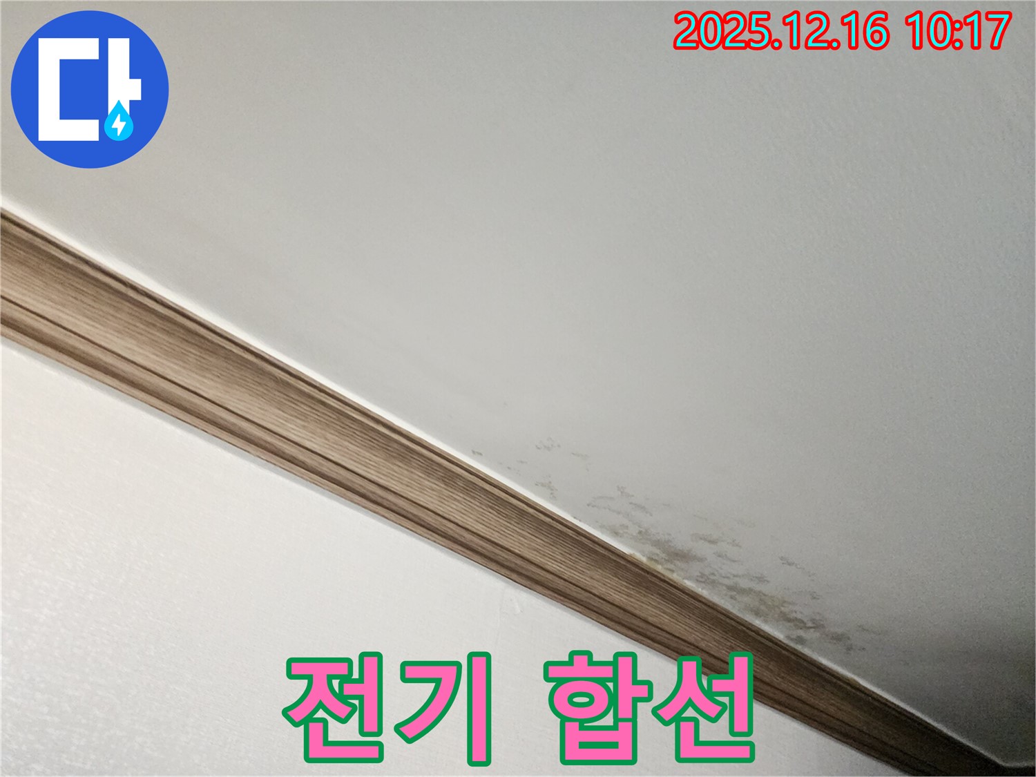 포천시 영북면 곰팡이 천장 - 누수, 전기 합선으로 이어질 수도?!