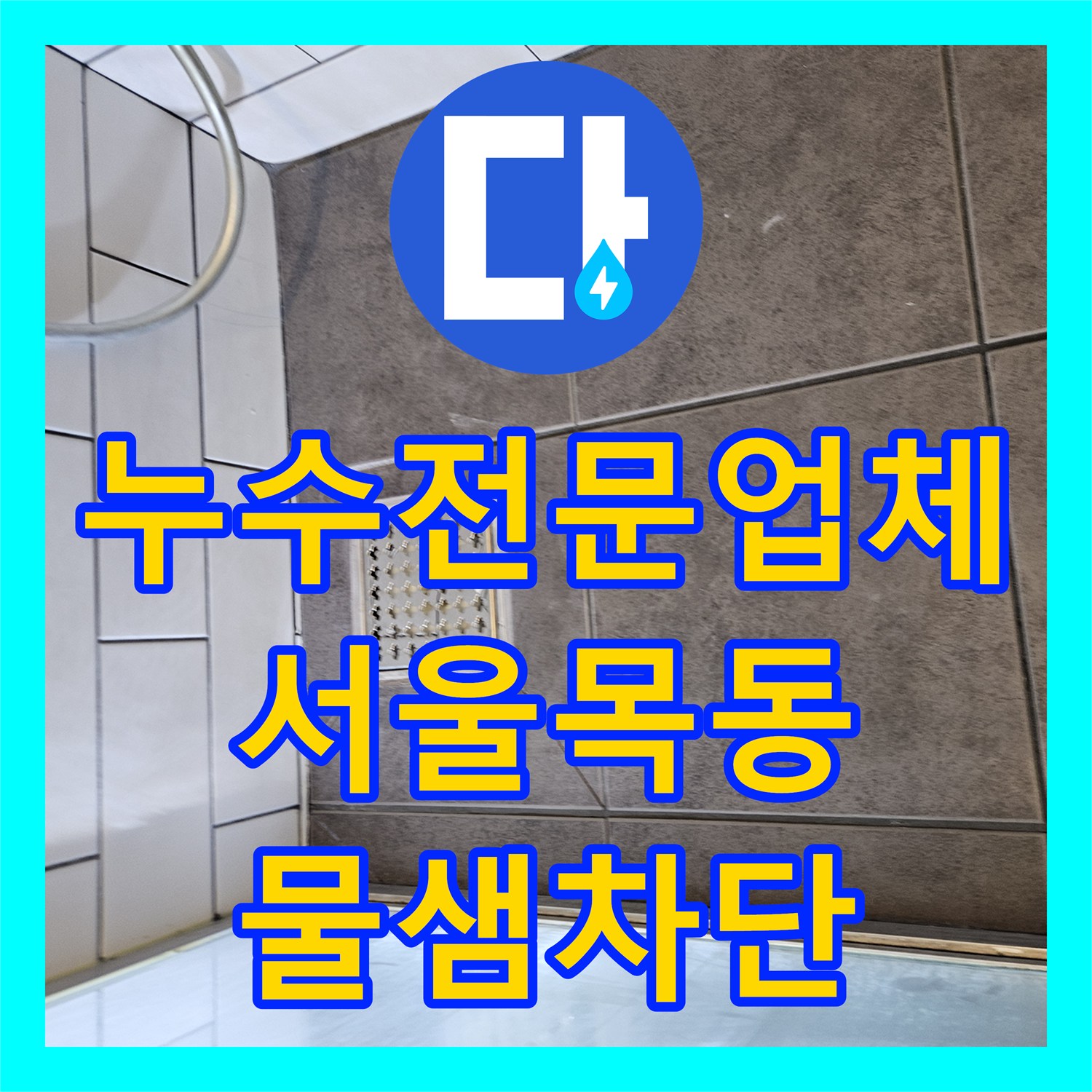 누수전문업체 화장실 하수배관 유가 속방수로 물샘 잡은 사례 서울 양천구 목동