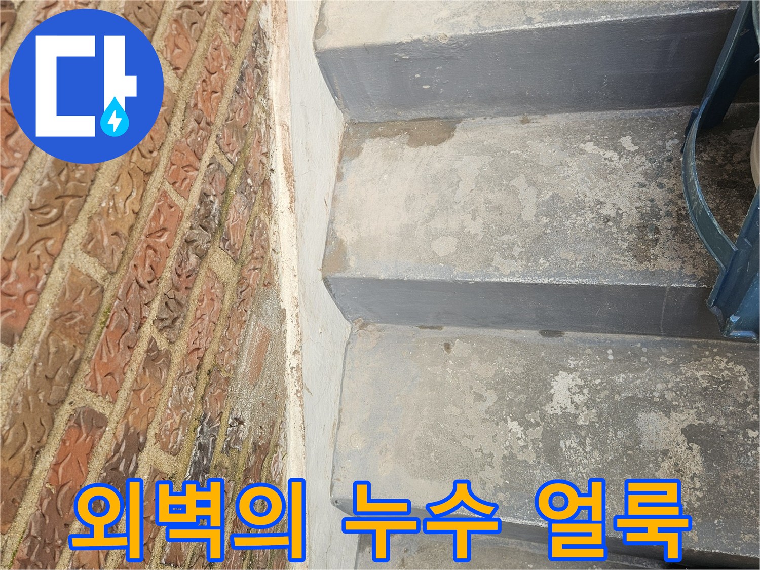 송파구 가락본동-습기가 머문 외벽 마감재 표면