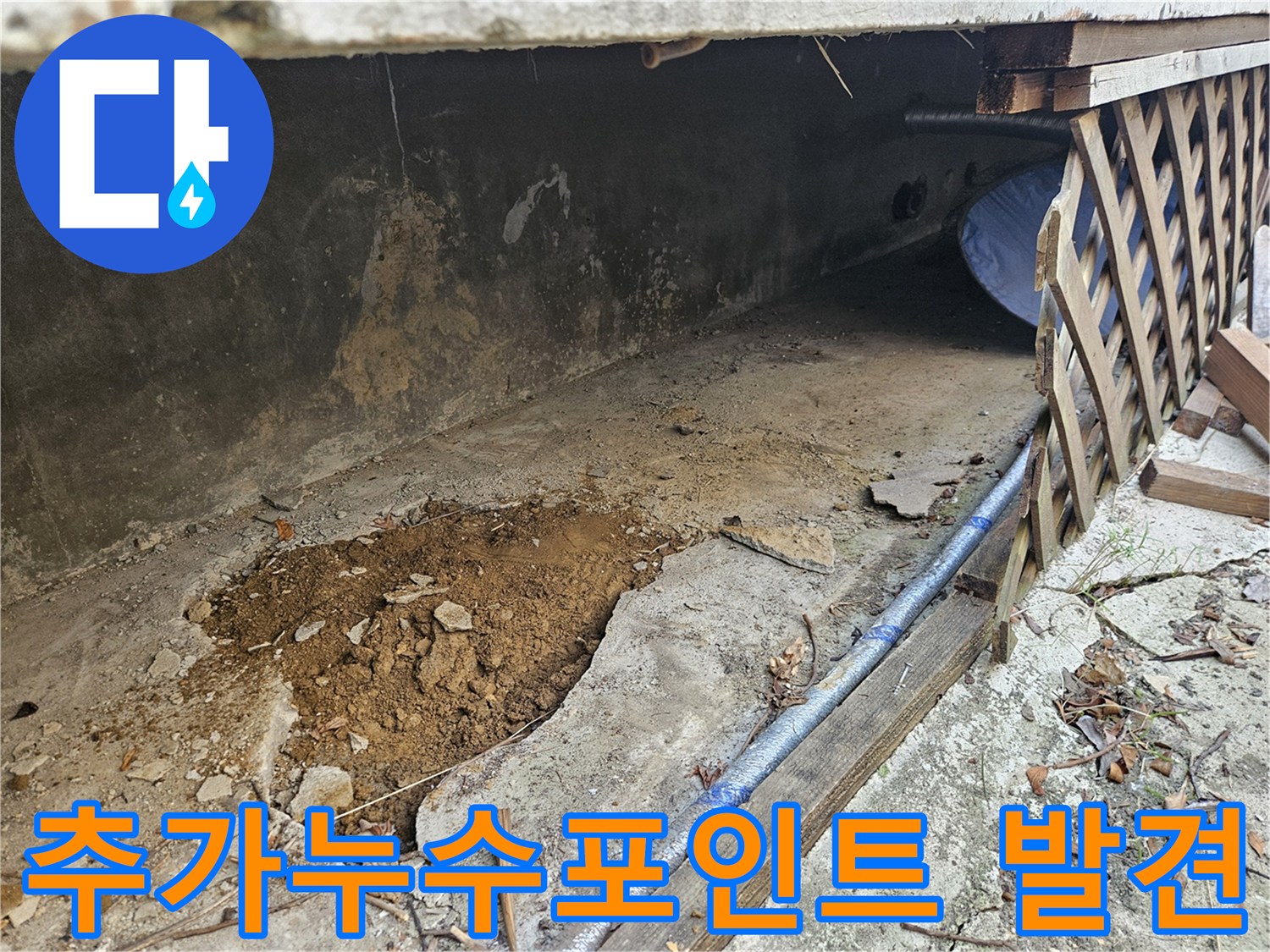 누수-공사-전문가가-발견한-추가-누수-지점-정밀-탐지-현장