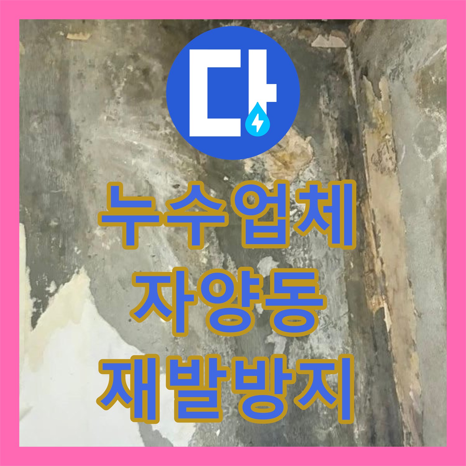 누수업체, 아랫집 천장 누수와 오수 냄새 원인을 찾아내어 해결한 광진구 자양동
