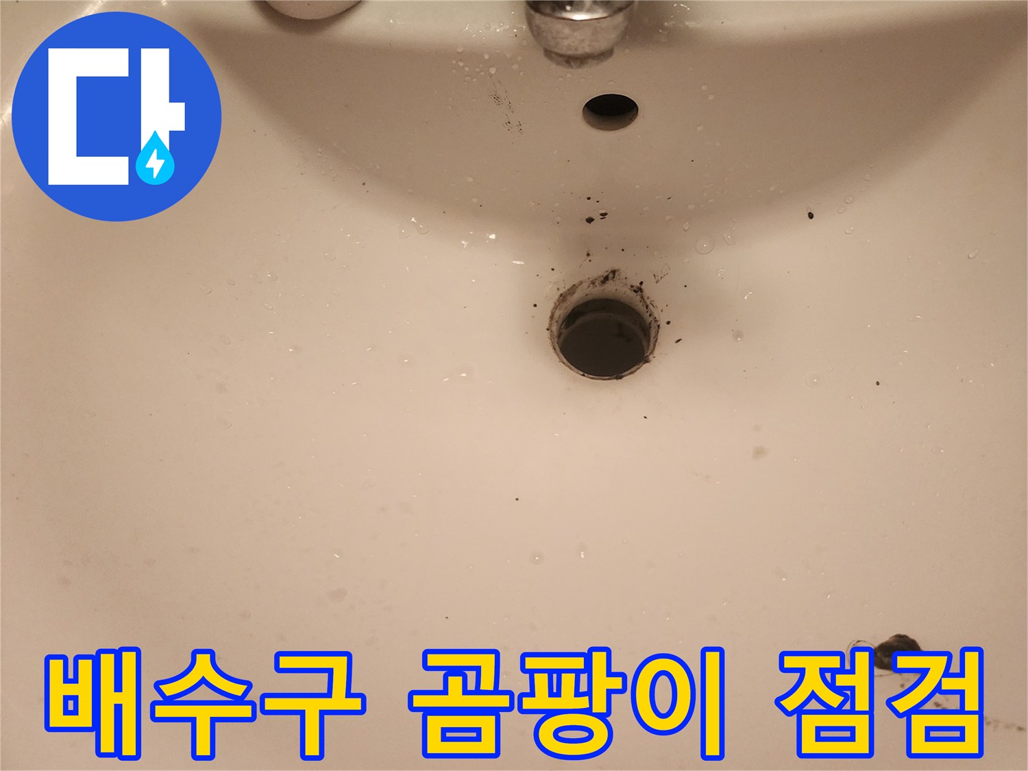영등포구-문래동-욕실-배수구-주변-곰팡이-누수-점검-사진