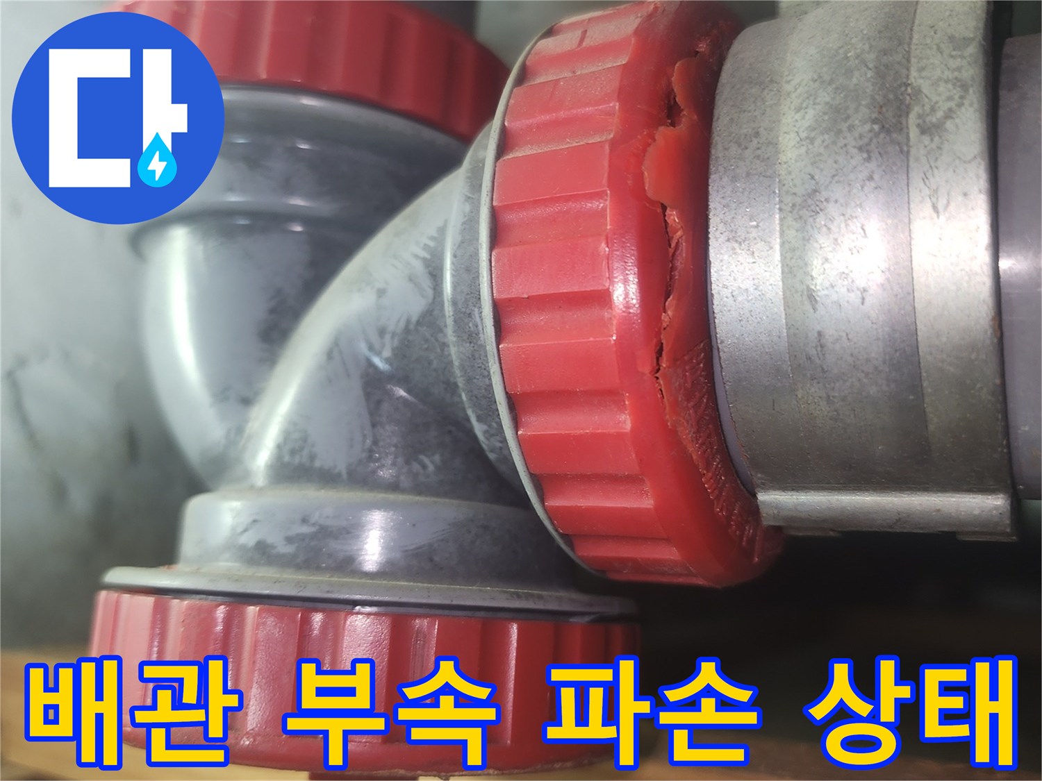 화장실-천장-내부-하수관-소재구-부속-균열-상태