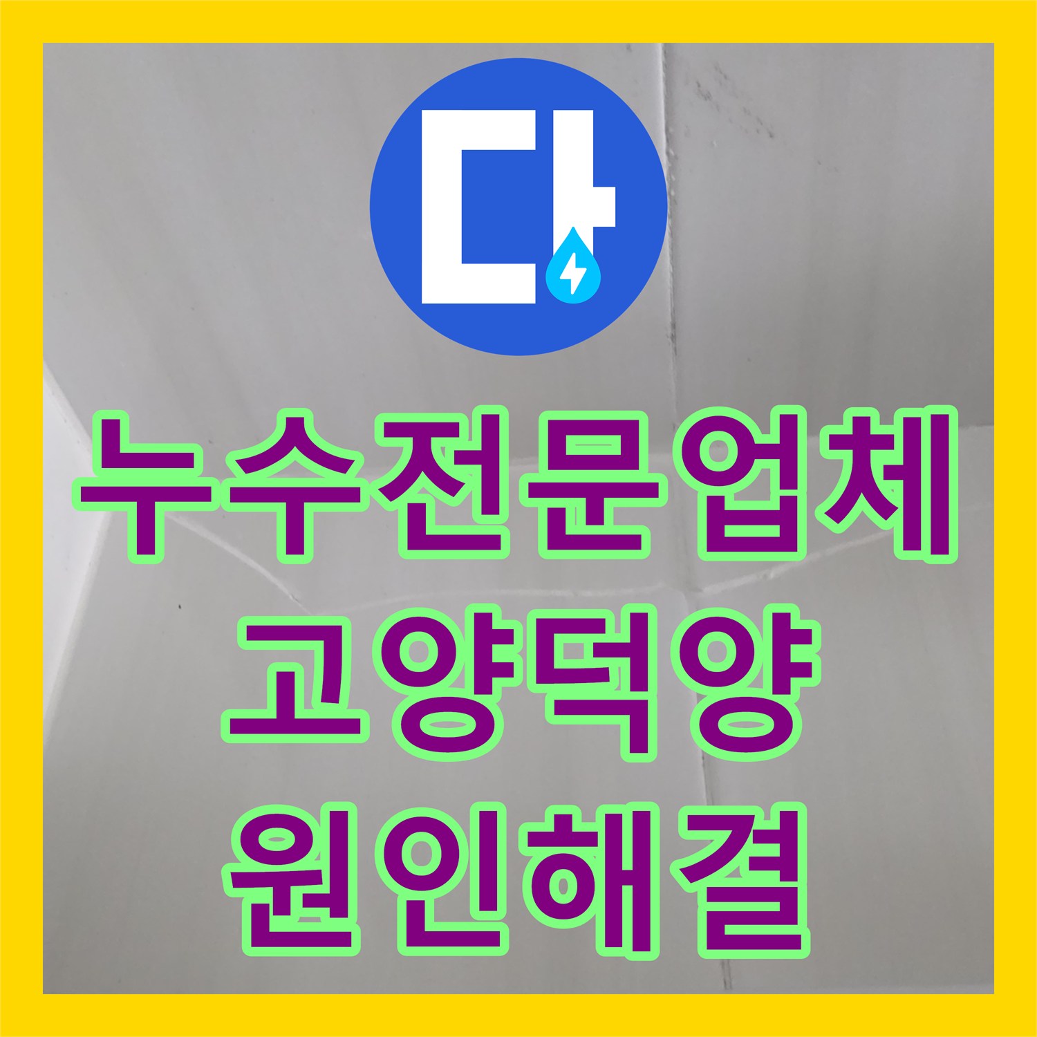 누수전문업체 화장실 유가 주변 방수층 파손으로 인한 물샘 해결 고양시 덕양구