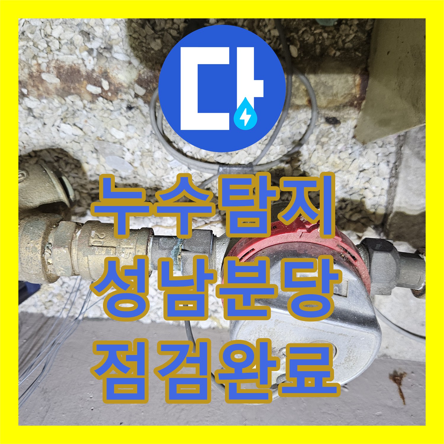 누수탐지 집 매수 후 배관 정밀 점검으로 물샘 사고 예방한 성남시 분당구