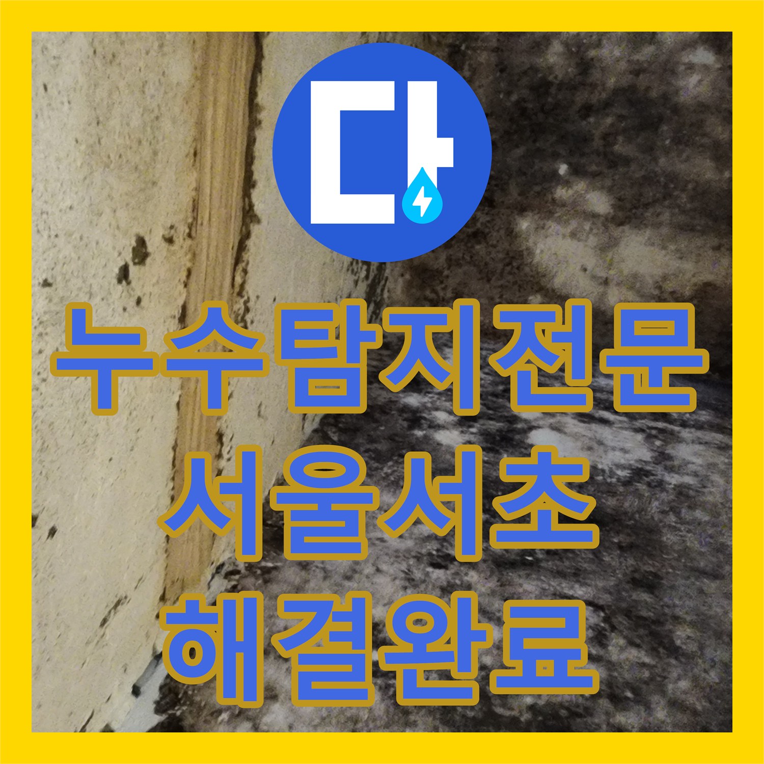 누수탐지전문 지하실 천장 물샘의 주범인 PE 배관을 교체한 서초구 염곡동 현장